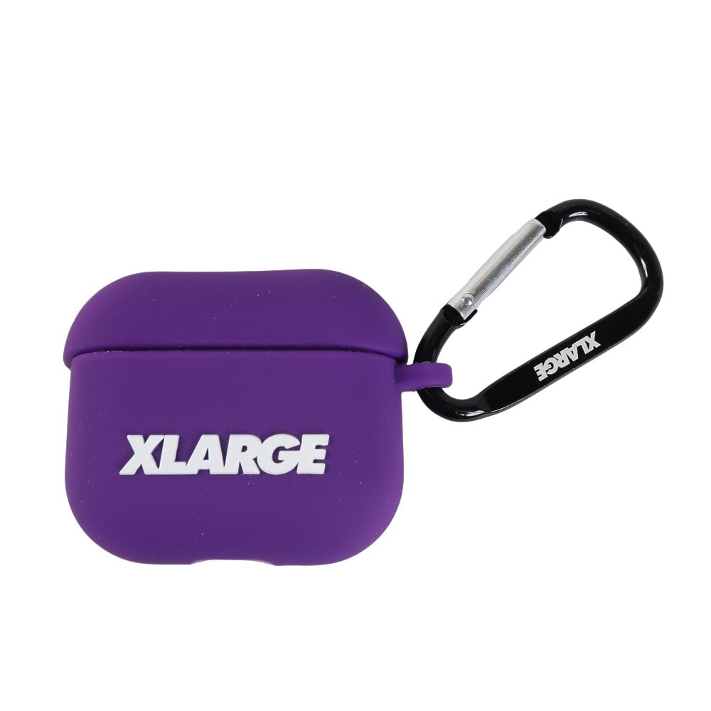 エクストララージ（XLARGE）（メンズ、レディース）スタンダード ロゴ 3rd ジェネレーション エアーポッズ ケース 101241054011-PURPLE