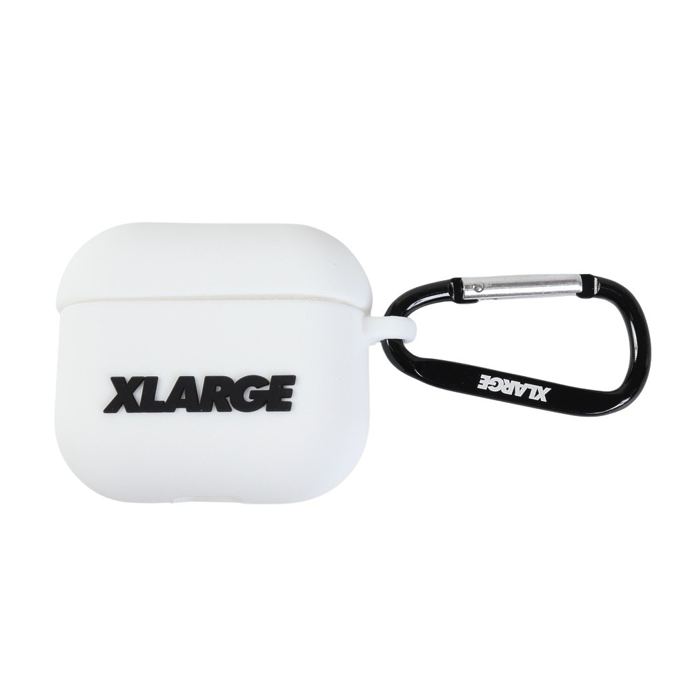 エクストララージ（XLARGE）（メンズ、レディース）スタンダード ロゴ 3rd ジェネレーション エアーポッズ ケース 101241054011-WHITE