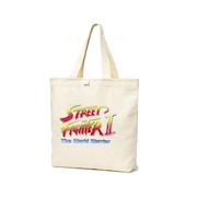 (メンズ、レディース)キャンバストート 22L ストリートファイター2 Originators of the True Fitted アイボリー 14122149