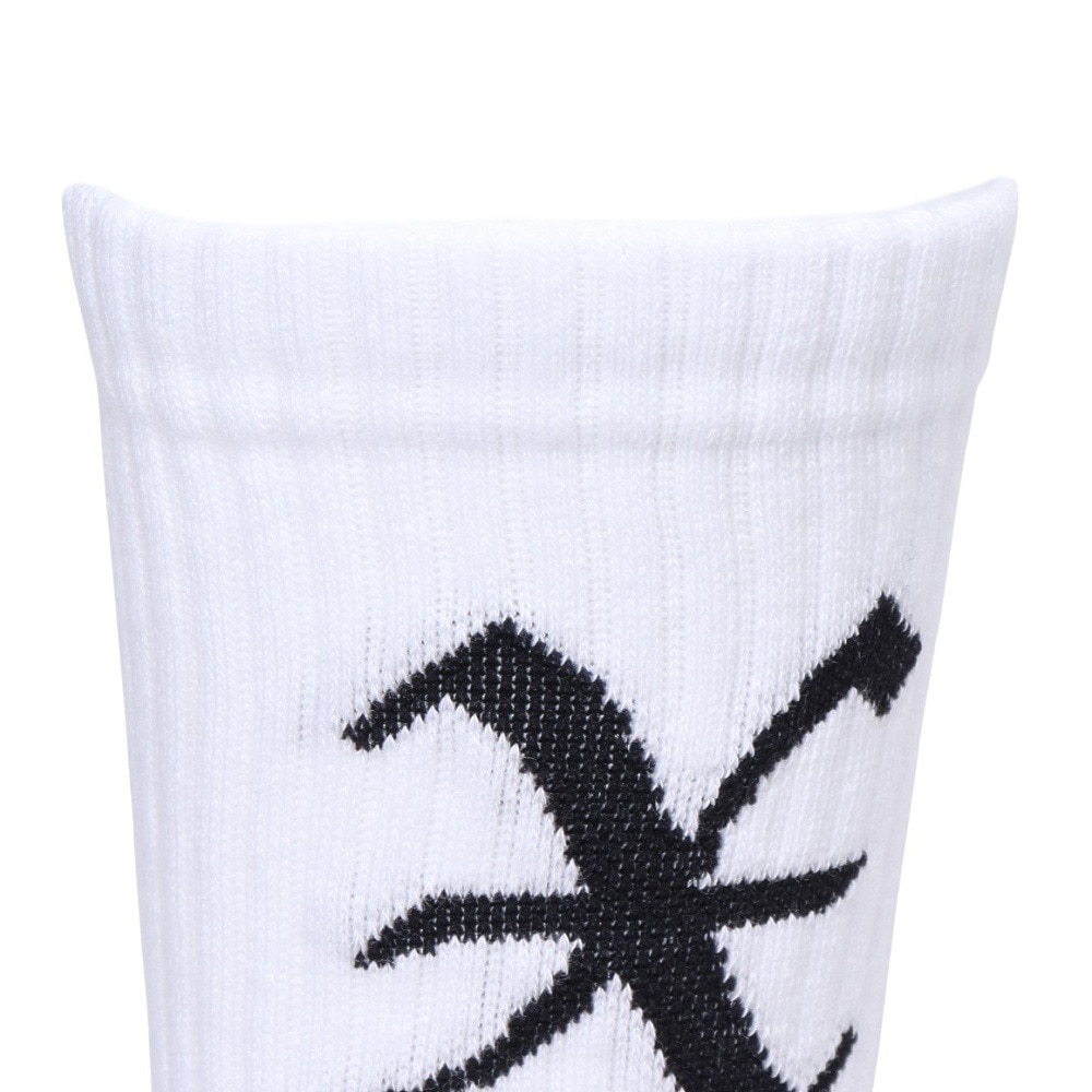 エクストララージ（XLARGE）（メンズ）ロゴ ソックス 101242054003-WHITE