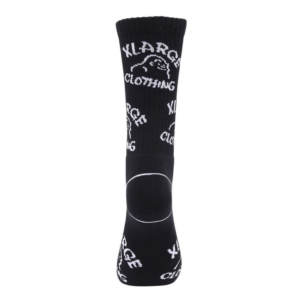 エクストララージ（XLARGE）（メンズ）DRAWING OG ソックス 101242054004-BLACK