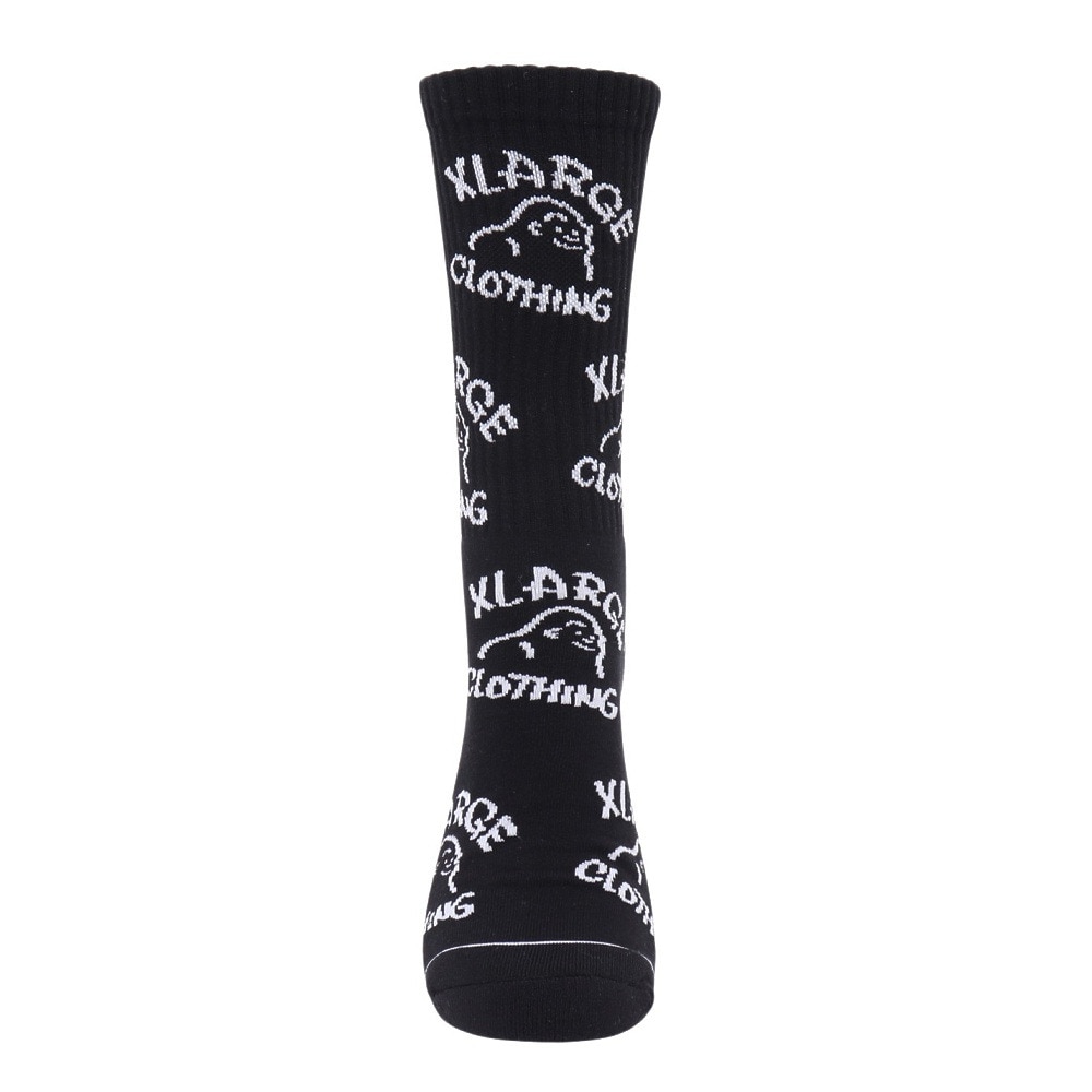 エクストララージ（XLARGE）（メンズ）DRAWING OG ソックス 101242054004-BLACK