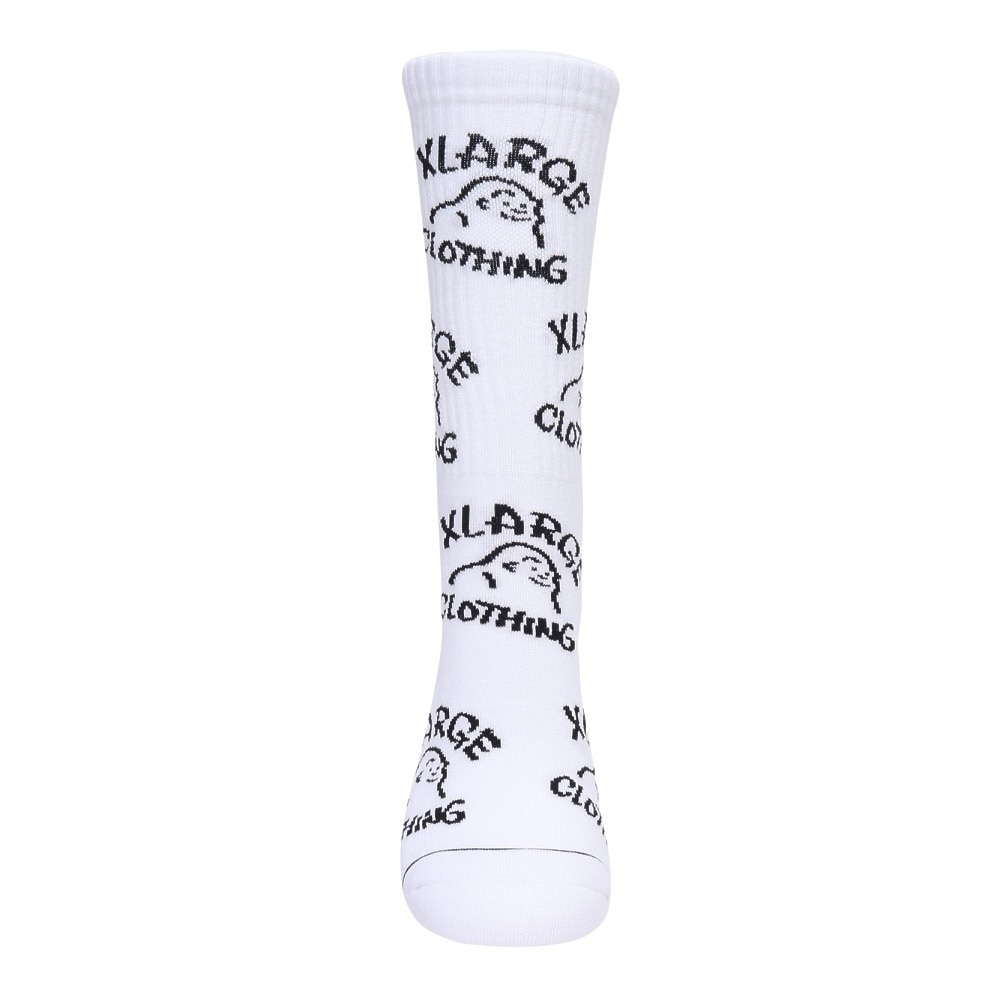 エクストララージ（XLARGE）（メンズ）DRAWING OG ソックス 101242054004-WHITE