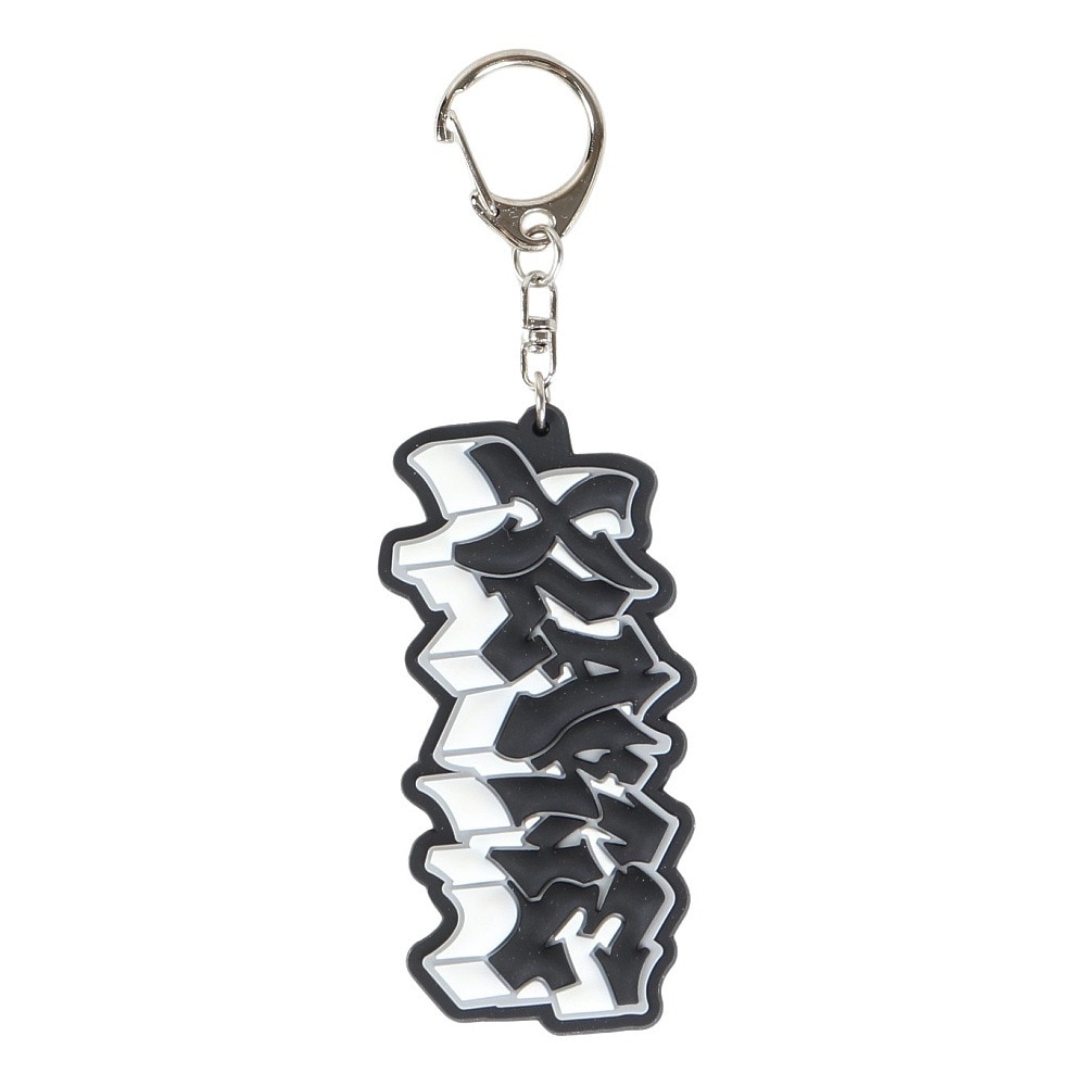 エクストララージ（XLARGE）（メンズ）GRAFFITI ロゴ ラバーキーチェーン 101242054006-BLACK
