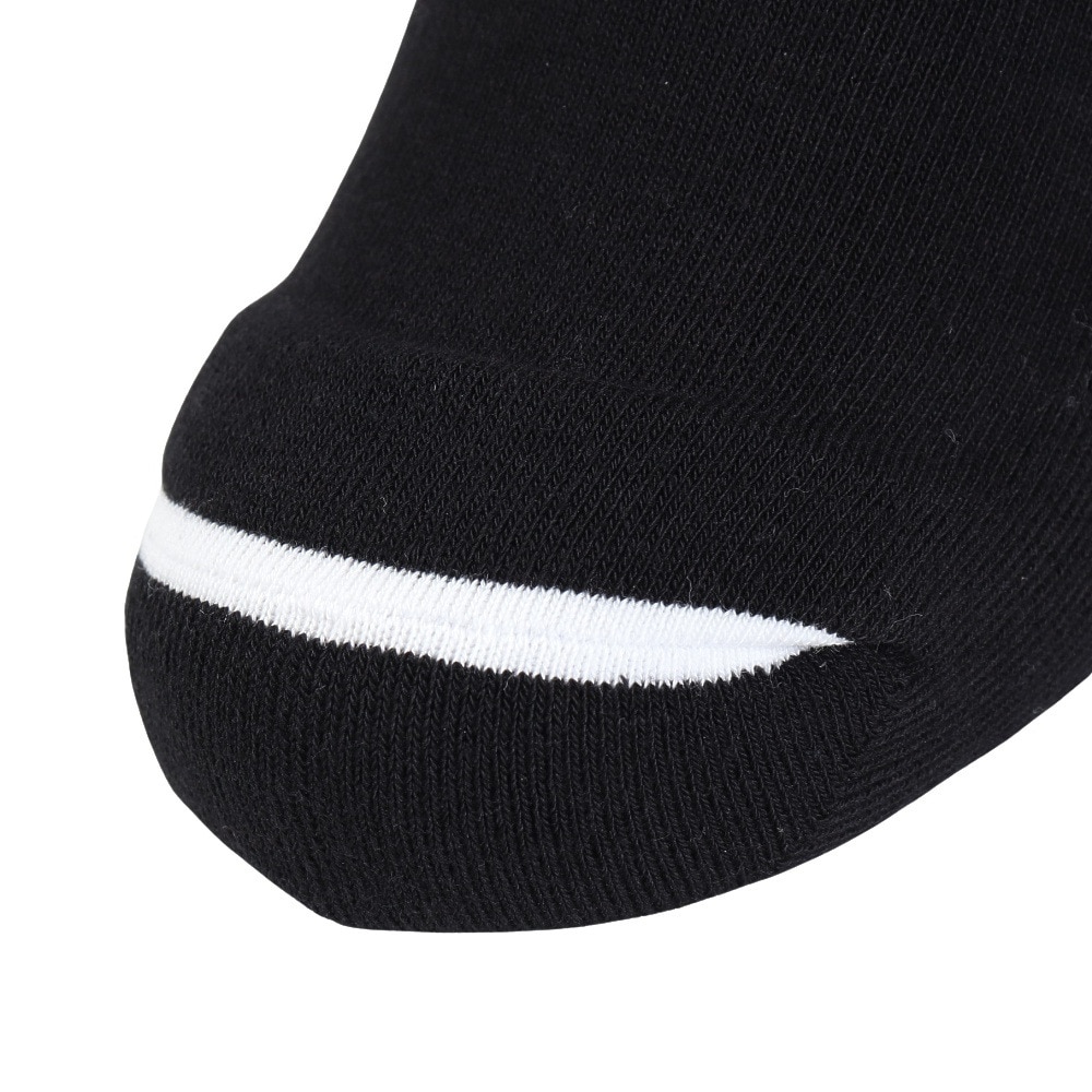 エクストララージ（XLARGE）（メンズ）CONTRAST STRIPED STANDARD ロゴ ソックス 101242054007-BLACK