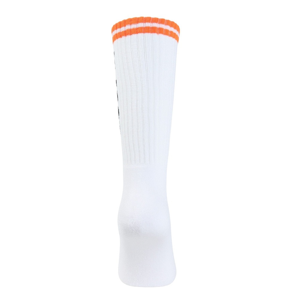 エクストララージ（XLARGE）（メンズ）CONTRAST STRIPED STANDARD ロゴ ソックス 101242054007-WHITE