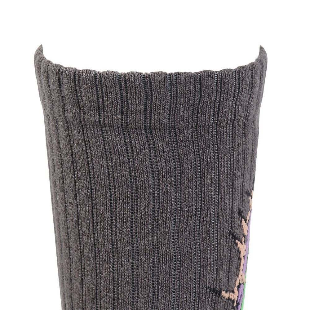エクストララージ（XLARGE）（メンズ）BARBED ワイヤーロゴ ソックス 101242054009-CHARCOAL
