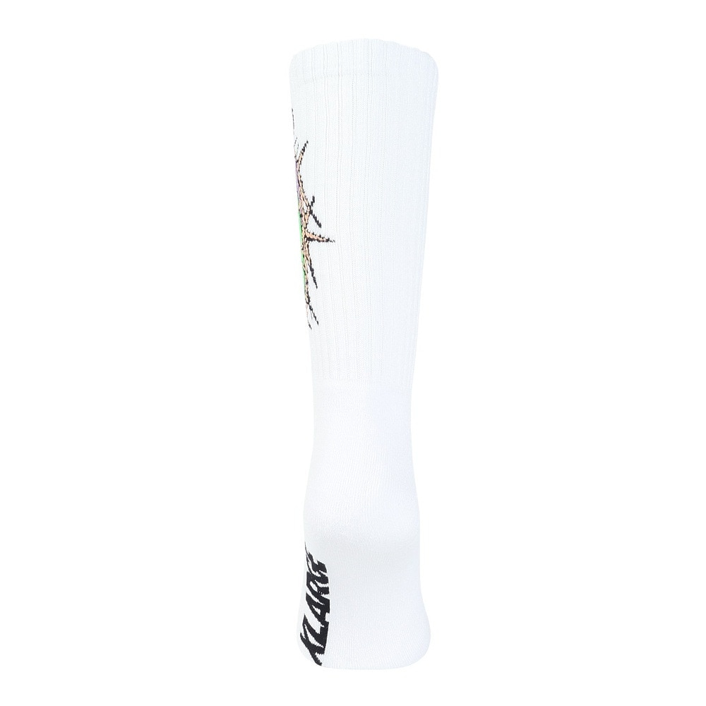 エクストララージ（XLARGE）（メンズ）BARBED ワイヤーロゴ ソックス 101242054009-WHITE
