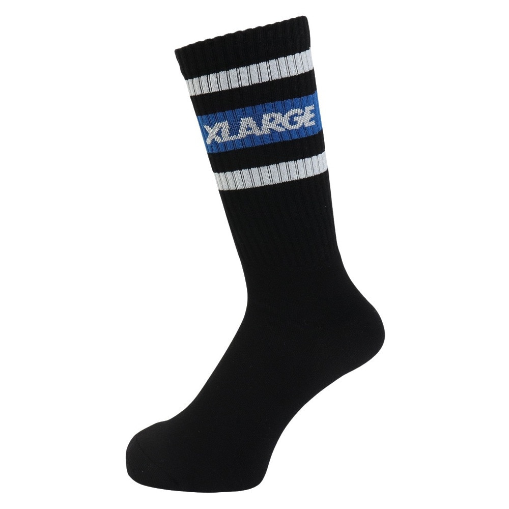 ソックス エクストララージ（XLARGE）（メンズ）ライン ソックス 101253054004