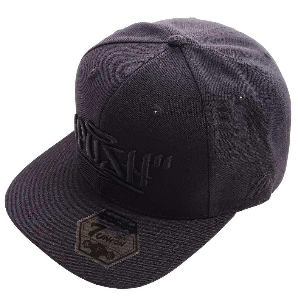  PUSH 2 ロゴキャップ X7U-1902Black/Black