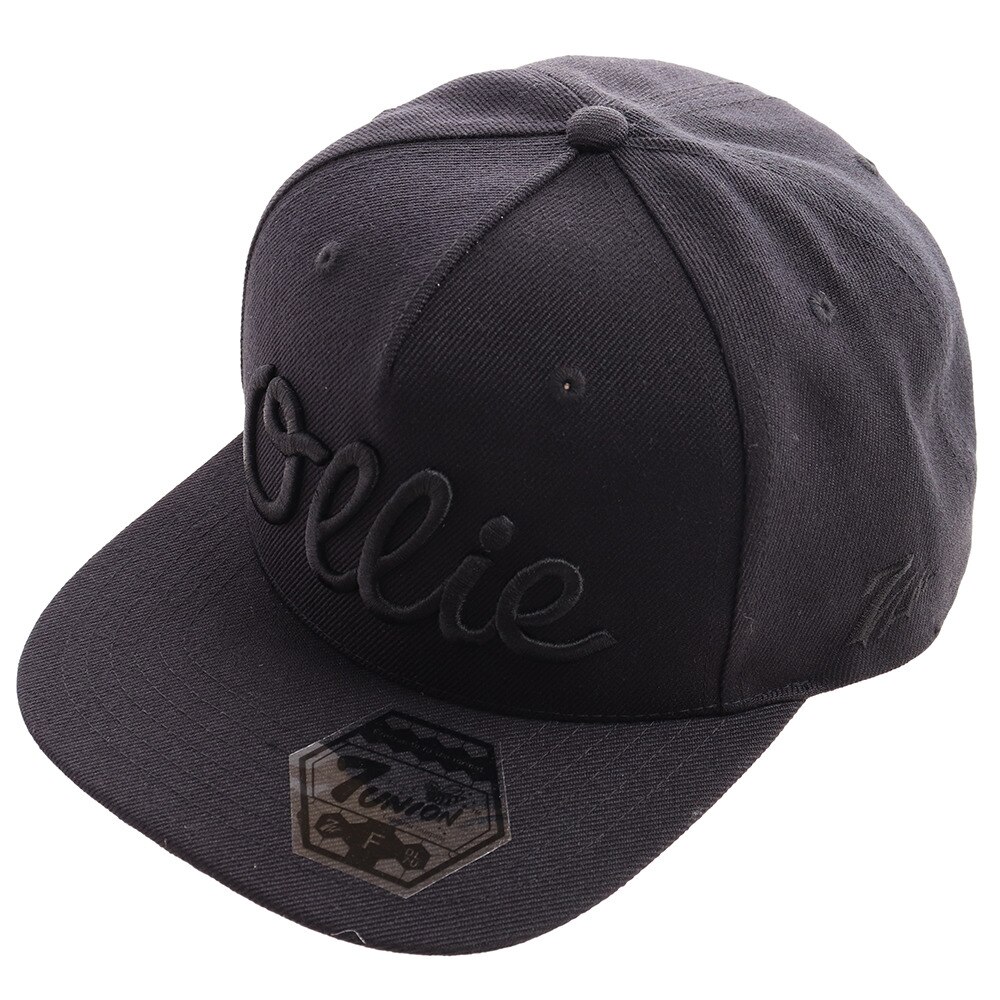  OLLIE ロゴキャップ X7U-1903Black/Black