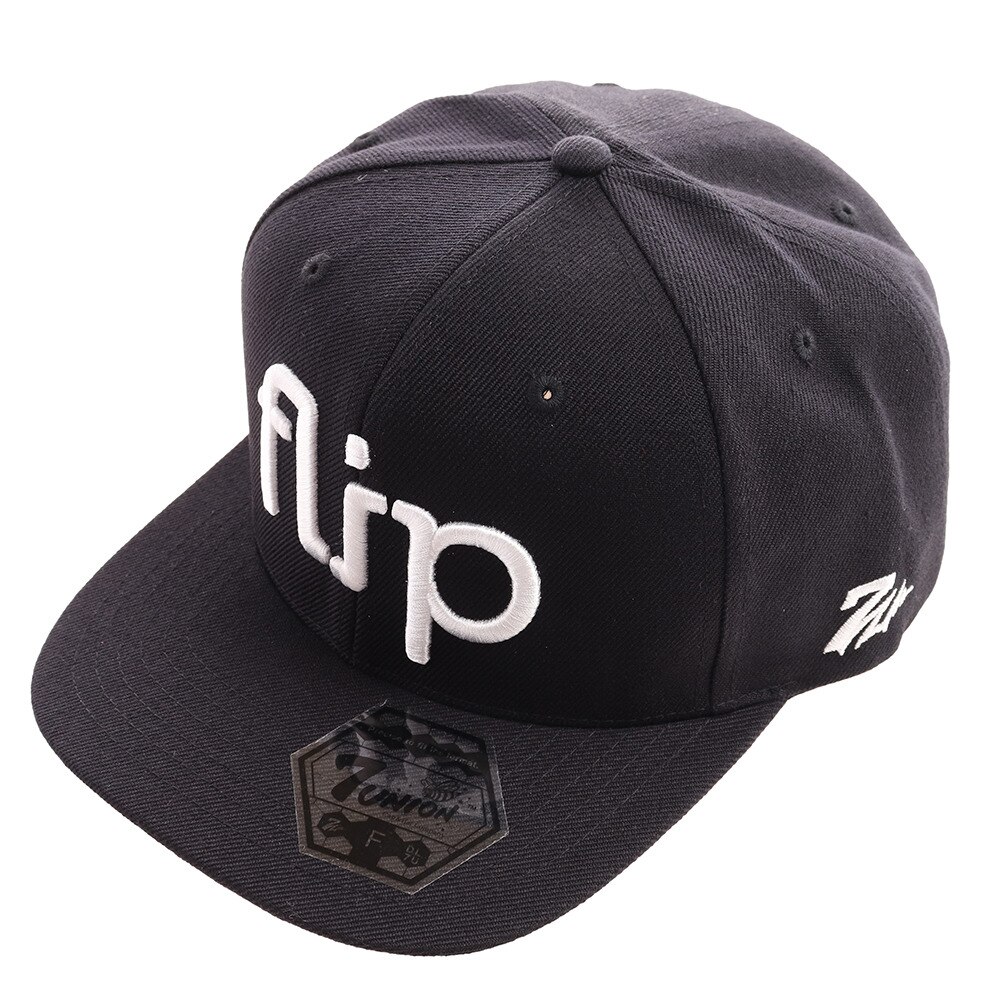  FLIP ロゴキャップ X7U-1905Black/White