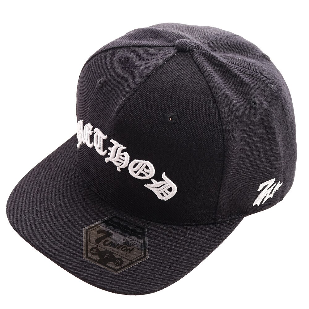 METHOD ロゴキャップ X7U-1906Black/White