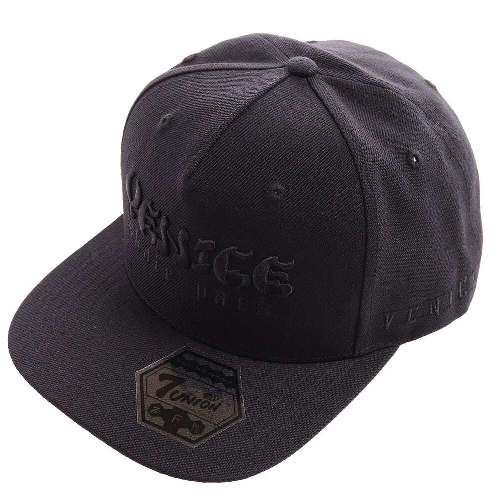  VENICE SKATE PARK ロゴキャップ X7U-1908Black/Black