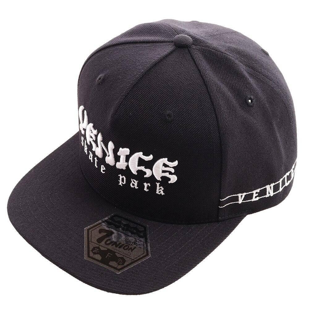  VENICE SKATE PARK ロゴキャップ X7U-1908Black/White