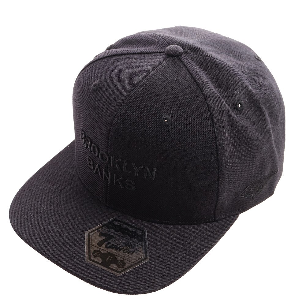  BROOKLYN BANKS ロゴキャップ X7U-1910Black/Black