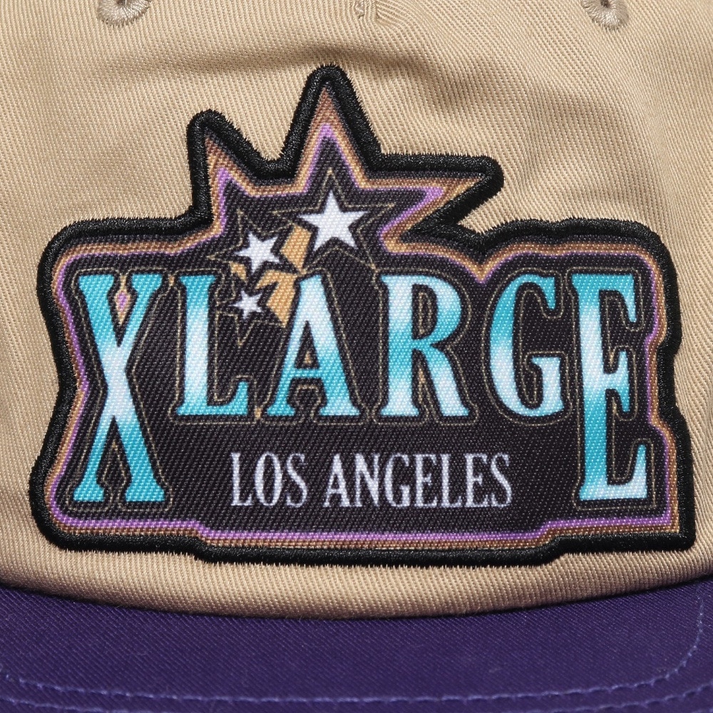 エクストララージ（XLARGE）（メンズ）キャップ VACATION スナップバック 101231051011-BEIGE