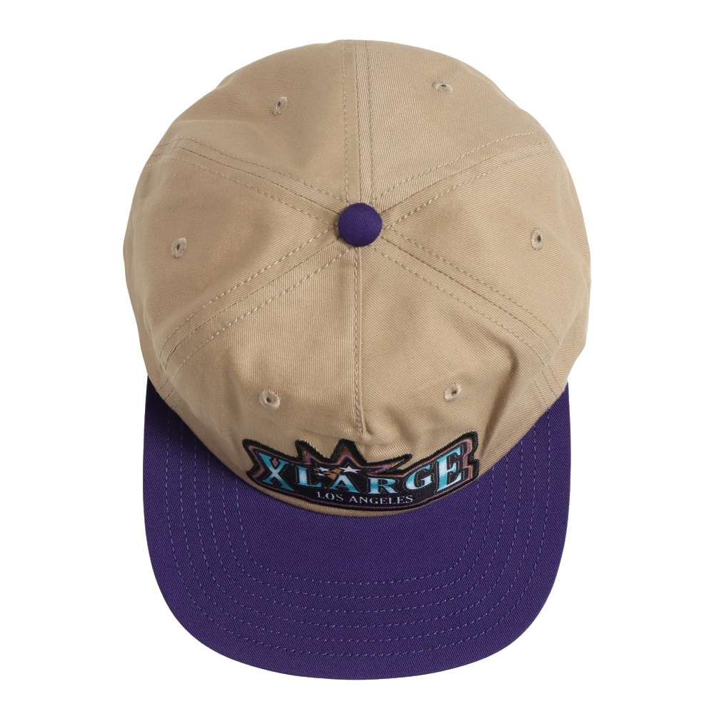 エクストララージ（XLARGE）（メンズ）キャップ VACATION スナップバック 101231051011-BEIGE