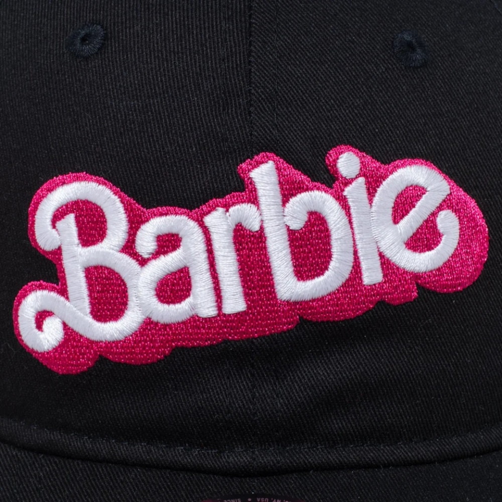 ニューエラ（NEW ERA）（メンズ）キャップ 9TWENTY Barbie バービー ロゴ リボンストラップ ブラック 13328484