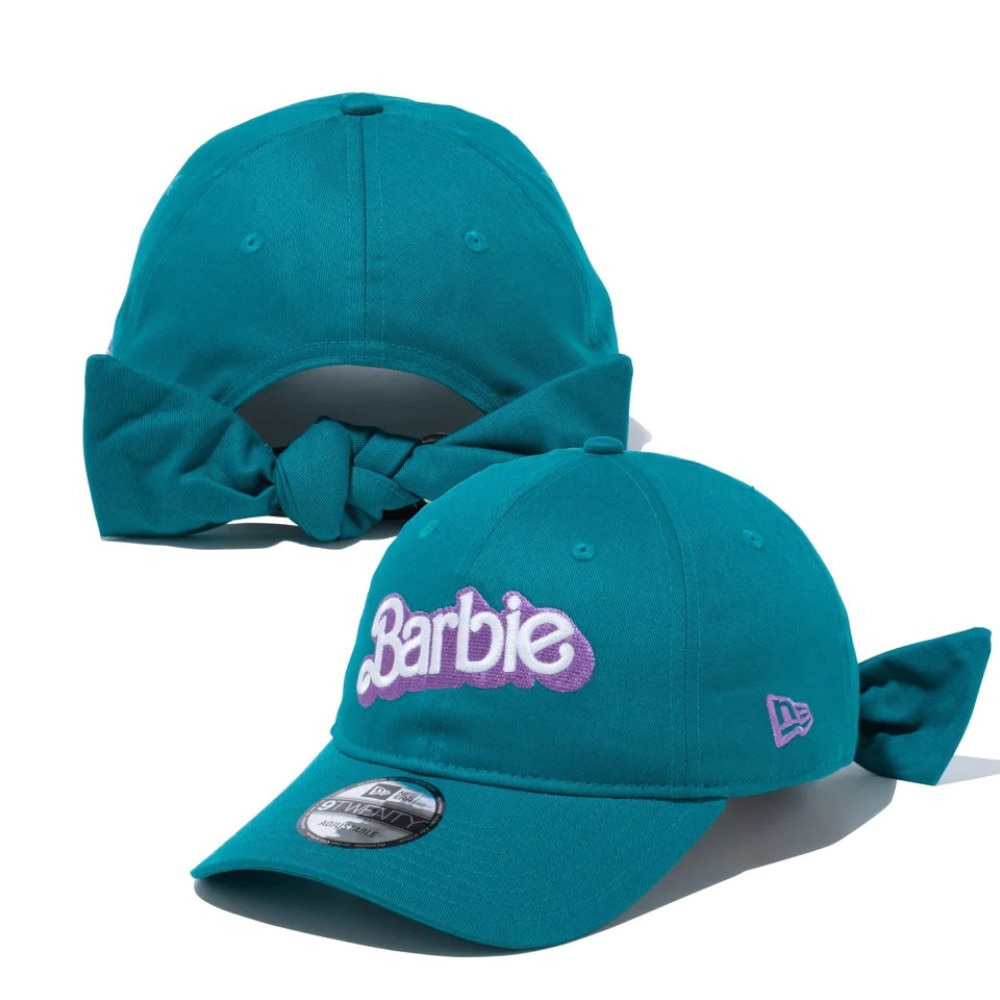 ニューエラ（NEW ERA）（メンズ）キャップ 9TWENTY Barbie バービー ロゴ リボンストラップ アクア 13328485