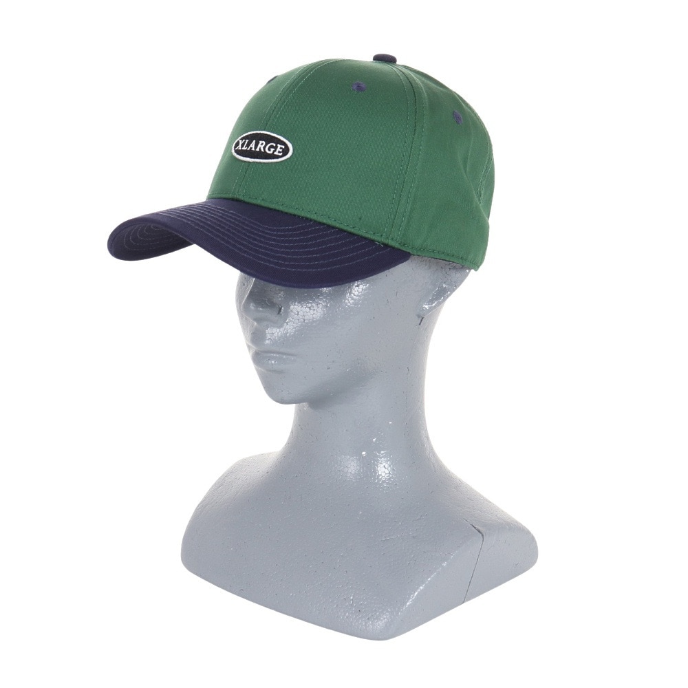 エクストララージ（メンズ）帽子 2トーン キャップ 101232051005-GREEN