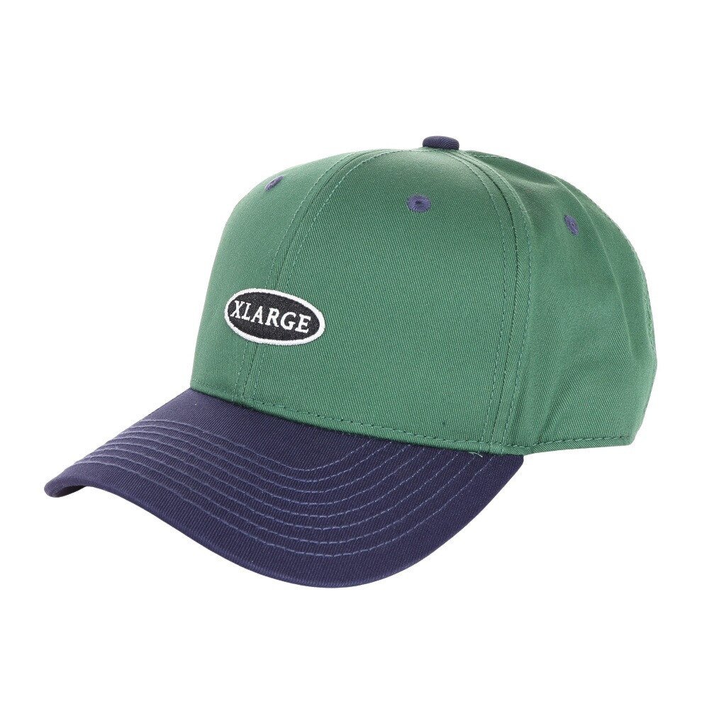 エクストララージ（メンズ）帽子 2トーン キャップ 101232051005-GREEN
