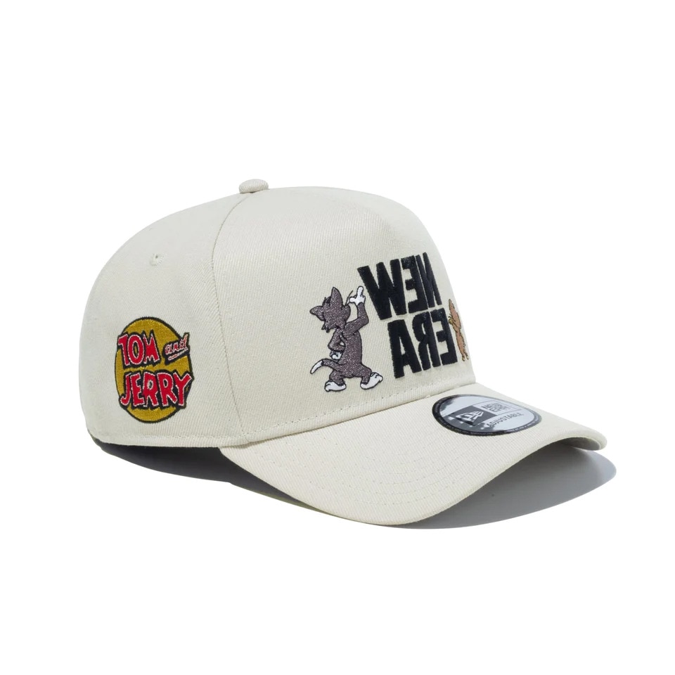 ニューエラ（NEW ERA）（メンズ、レディース）キャップ 9FORTY A-Frame TOM and JERRY トムとジェリー スクエアロゴ 13772612