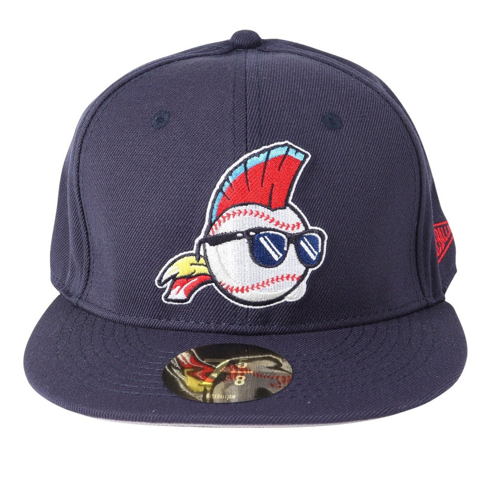 ベースボールイズム（BASEBALLISM）（メンズ）キャップ 帽子 MLB×ベースボールイズム ネイビー メジャーリーグキャップ OT1323FW0002