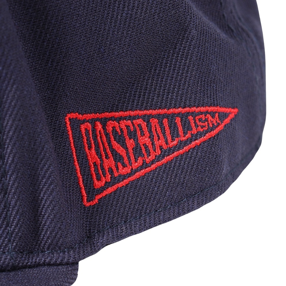 ベースボールイズム（BASEBALLISM）（メンズ）キャップ 帽子 MLB×ベースボールイズム ネイビー メジャーリーグキャップ OT1323FW0002