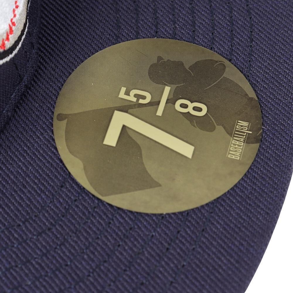 ベースボールイズム（BASEBALLISM）（メンズ）キャップ 帽子 MLB×ベースボールイズム ネイビー メジャーリーグキャップ OT1323FW0002