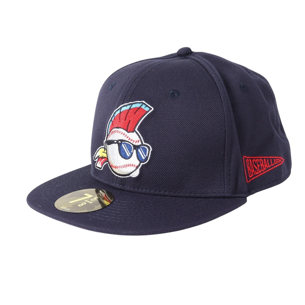 ベースボールイズム（BASEBALLISM）（メンズ）キャップ 帽子 MLB×ベースボールイズム ネイビー メジャーリーグキャップ OT1323FW0002