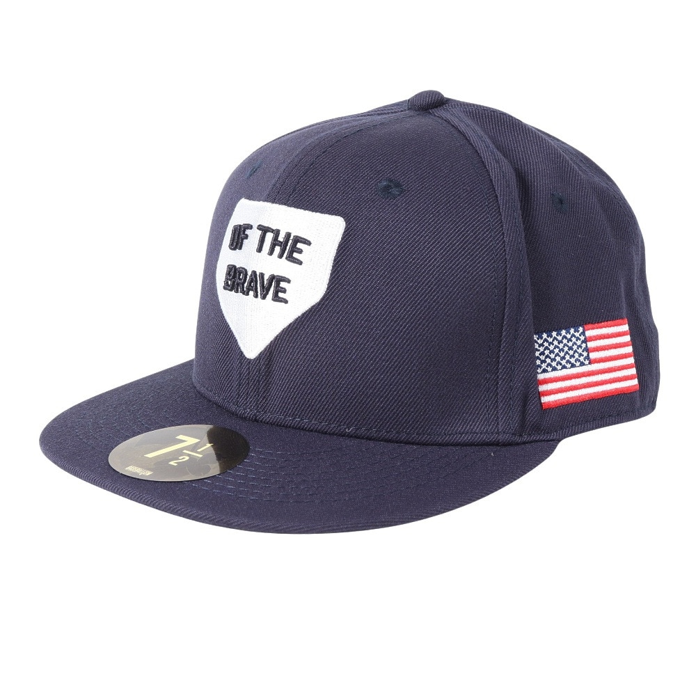 ベースボールイズム Home Of The Brave キャップ OT1323FW0003 S 48 帽子
