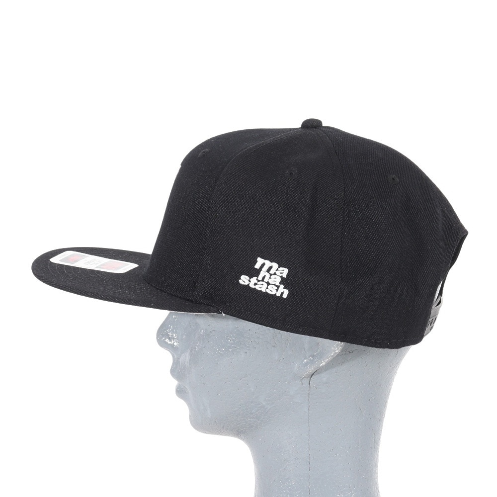 マナスタッシュ（MANASTASH）（メンズ）キャップ スナップバック 792-3974006 BLACK