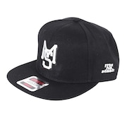 (メンズ)キャップ スナップバック 792-3974006 BLACK