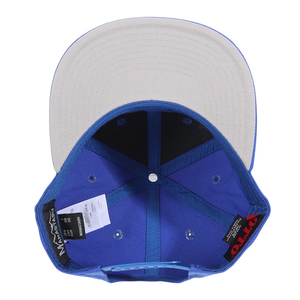 マナスタッシュ（MANASTASH）（メンズ）キャップ スナップバック 792-3974006 BLUE