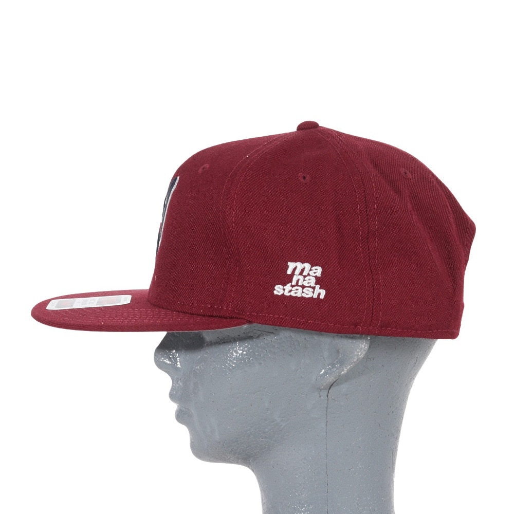 マナスタッシュ（MANASTASH）（メンズ）キャップ スナップバック 792-3974006 BURGUNDY