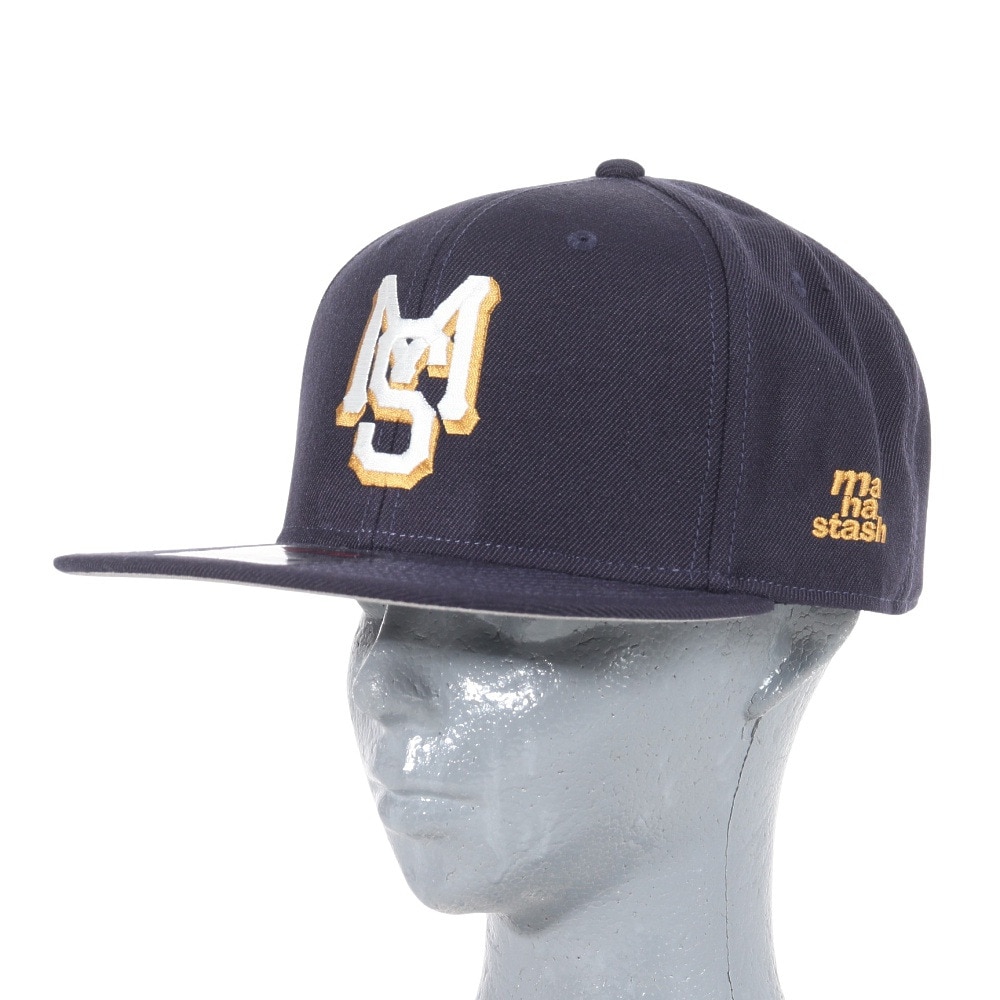 マナスタッシュ（MANASTASH）（メンズ）キャップ スナップバック 792-3974006 NAVY