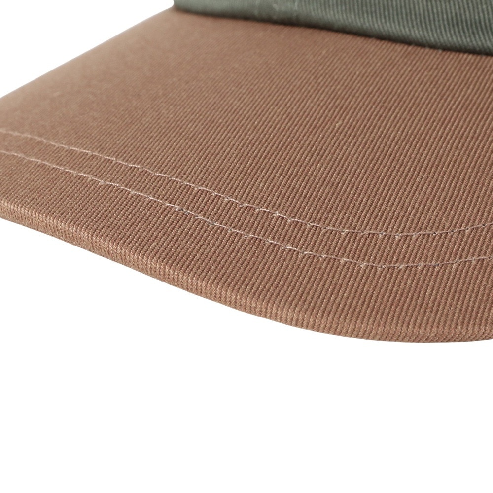 マナスタッシュ（MANASTASH）（メンズ、レディース）カレッジロゴキャップ 792-3274004 OLIVE