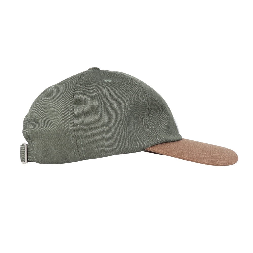 マナスタッシュ（MANASTASH）（メンズ、レディース）カレッジロゴキャップ 792-3274004 OLIVE