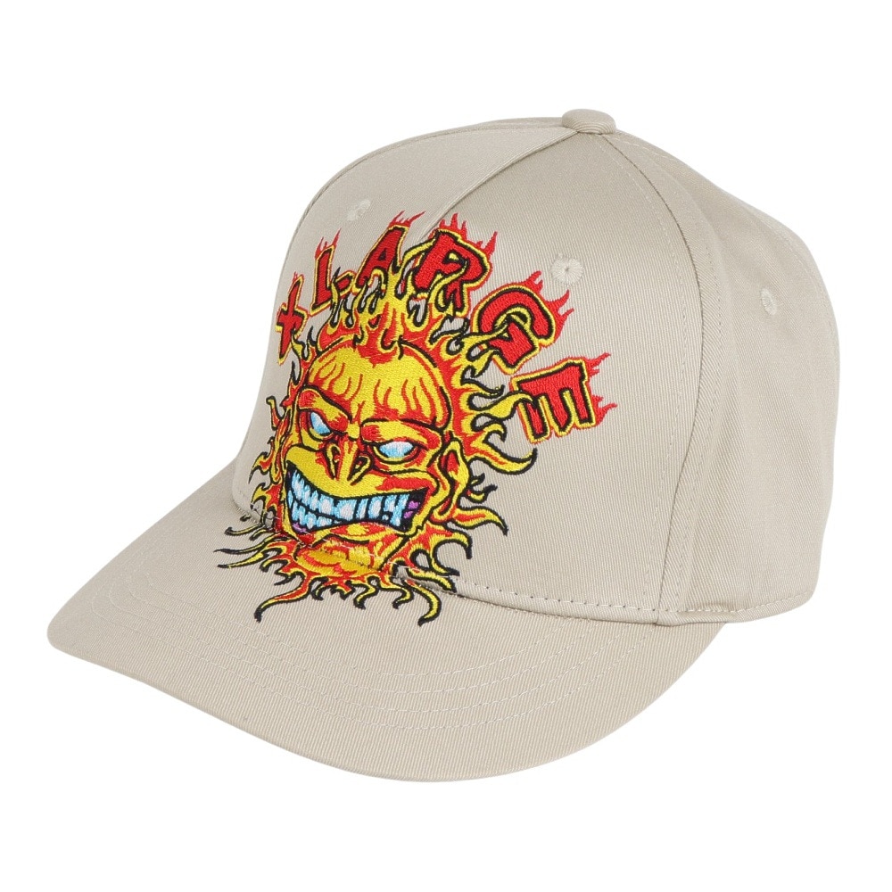 エクストララージ（XLARGE）（メンズ）FLAME キャップ 101241051010-BEIGE