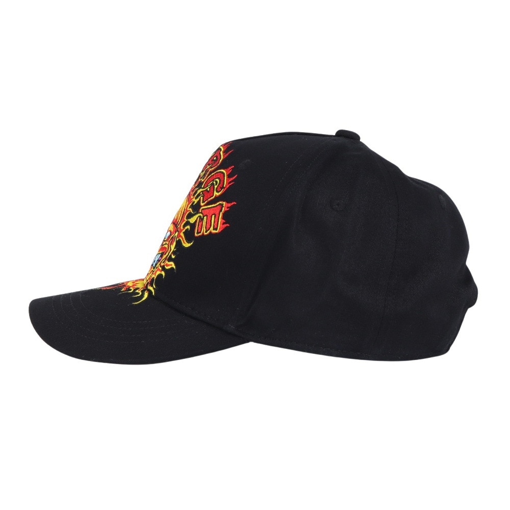 エクストララージ（XLARGE）（メンズ）FLAME キャップ 101241051010-BLACK