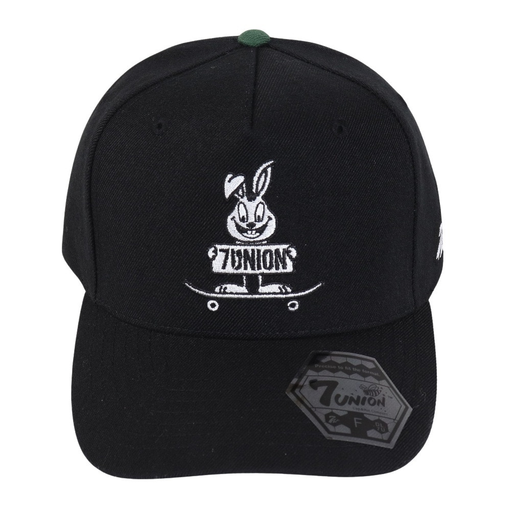 セブンユニオン（7UNION）（メンズ）帽子 バイブスバニー キャップ NGV-103-Black