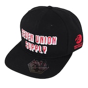 セブンユニオン（7UNION）（メンズ）帽子 セブンユニオンサプライ キャップ NGV-104-Black