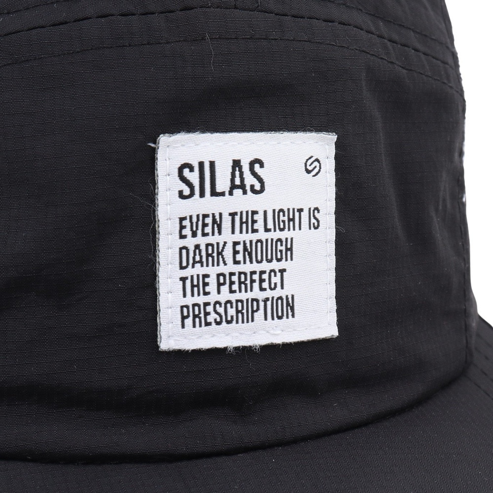 サイラス（SILAS）（メンズ）帽子 CREWキャップ 110242051002-BLACK