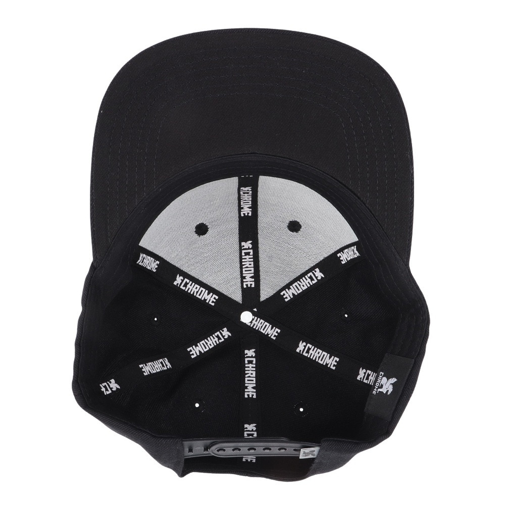 クロム（CHROME）（メンズ）6 PANEL キャップ JP203BKBK