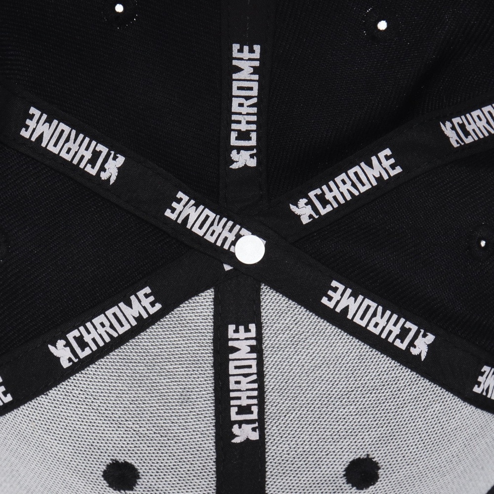 クロム（CHROME）（メンズ）6 PANEL キャップ JP203BKBK