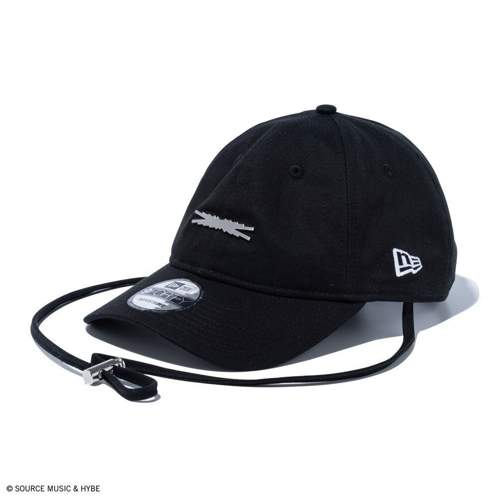 ニューエラ（NEW ERA）（メンズ、レディース）9FORTY LE SSERAFIM Metal ルセラフィム ロゴキャップ 14399984