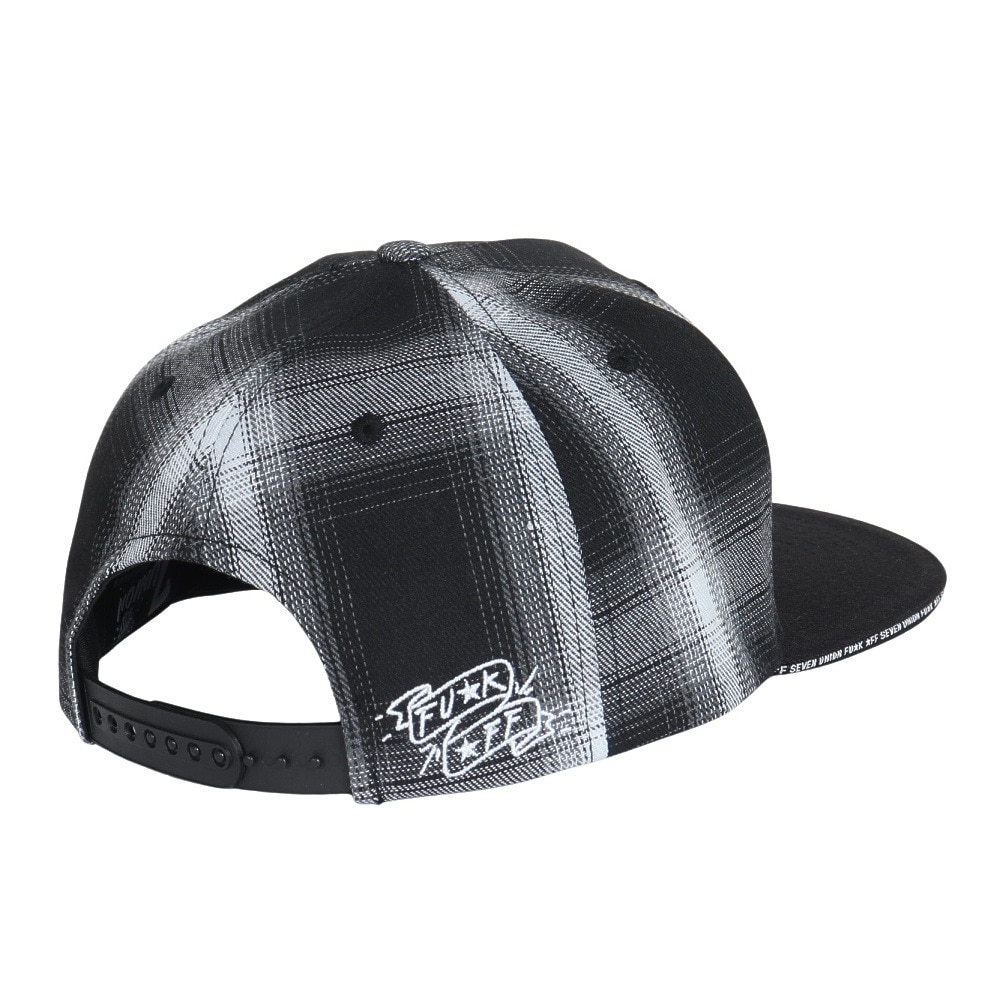 セブンユニオン（7UNION）（メンズ）インターポッセ キャップ NOVW-107-BlackWhite Check