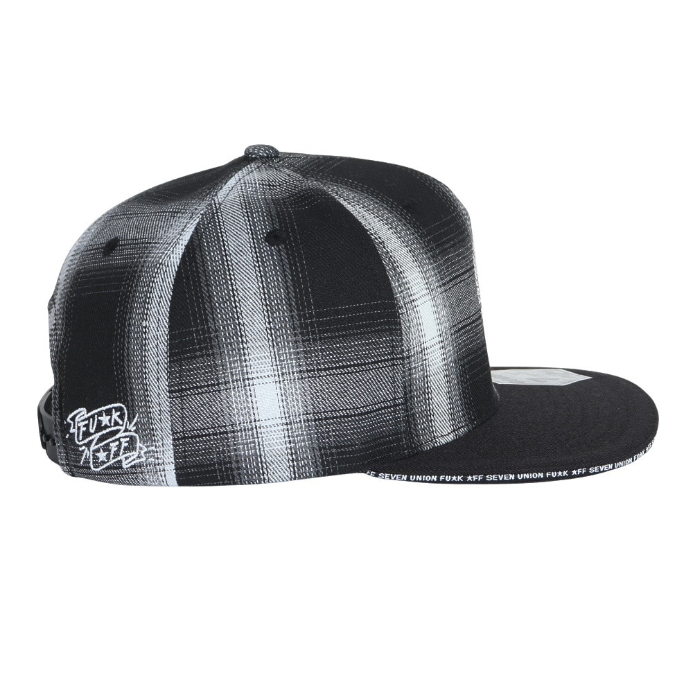 セブンユニオン（7UNION）（メンズ）インターポッセ キャップ NOVW-107-BlackWhite Check