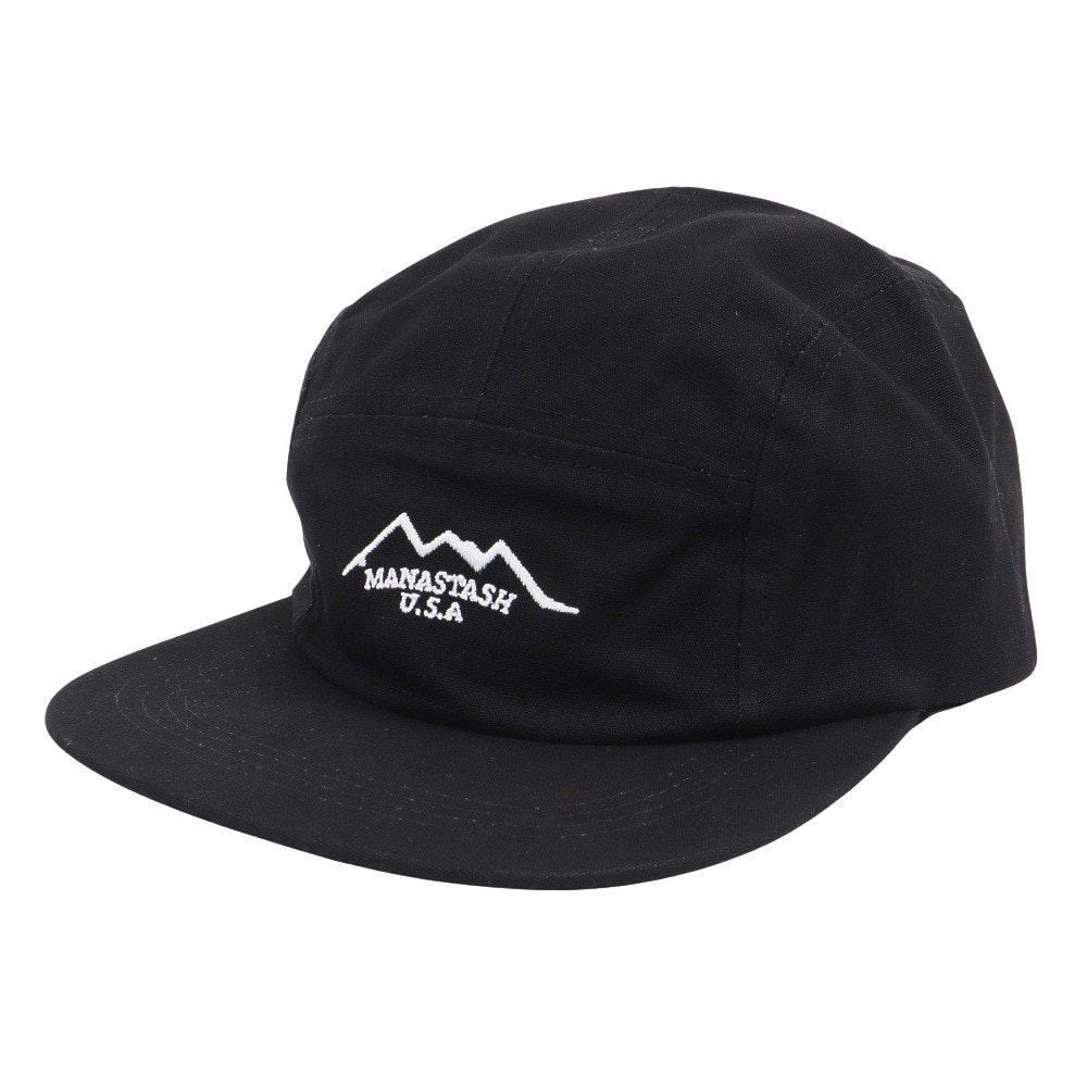 マナスタッシュ（MANASTASH）（メンズ）帽子 マウンテンジェットキャップ 792-3974011 BLACK